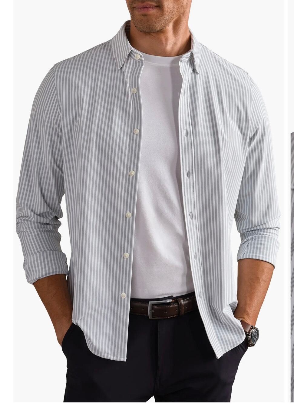 Rhone-Commuter Slim Fit Striped Performance Shirt / S / NWOT